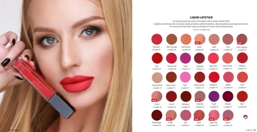 Aden Liquid Lipstick No.09 - Russian Red