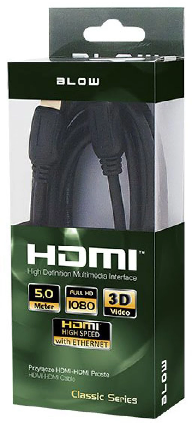 BLOW Καλώδιο HDMI - HDMI 5m BLOW DM-602