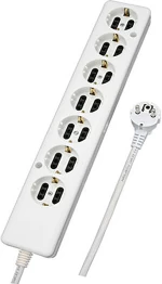 Maestro 37312 ΕΠΤΑΠΡΙΖΟ ΕΥΘΥ ΜΕ ΚΑΛΩΔΙΟ , 3Χ1MM 1,5Μ 250832