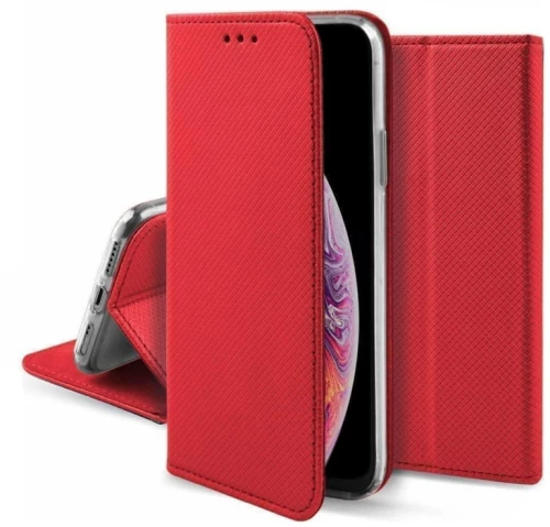 APPLE iPhone 14 - ΘΗΚΗ BOOK STYLE SMART ΜΑΓΝΗΤΙΚΗ ΚΟΚΚΙΝΗ MA41130B-R5 10743