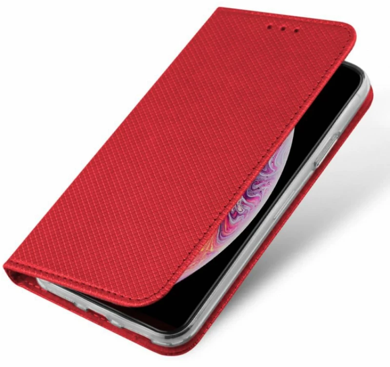 APPLE iPhone 14 - ΘΗΚΗ BOOK STYLE SMART ΜΑΓΝΗΤΙΚΗ ΚΟΚΚΙΝΗ MA41130B-R5 10743