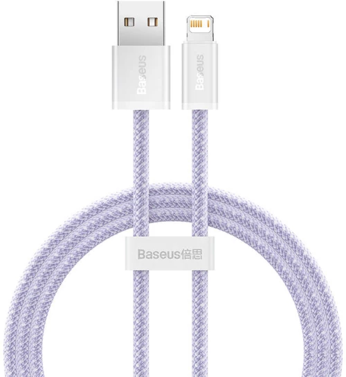 Baseus USB cable for Lightning Baseus Dynamic 2 Series, 2.4A, 1m (purple) 038877