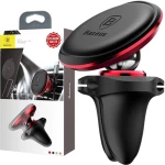 Baseus Car Mount Holder Baseus Magnetic Air Vent Red OS 047858
