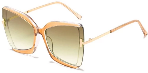 Martinez Amelie Beige Γυναικεία Γυαλιά Ηλίου σε Εκρού-Μπεζ Χρώμα & Φακό σε Φιμέ Χρώμα