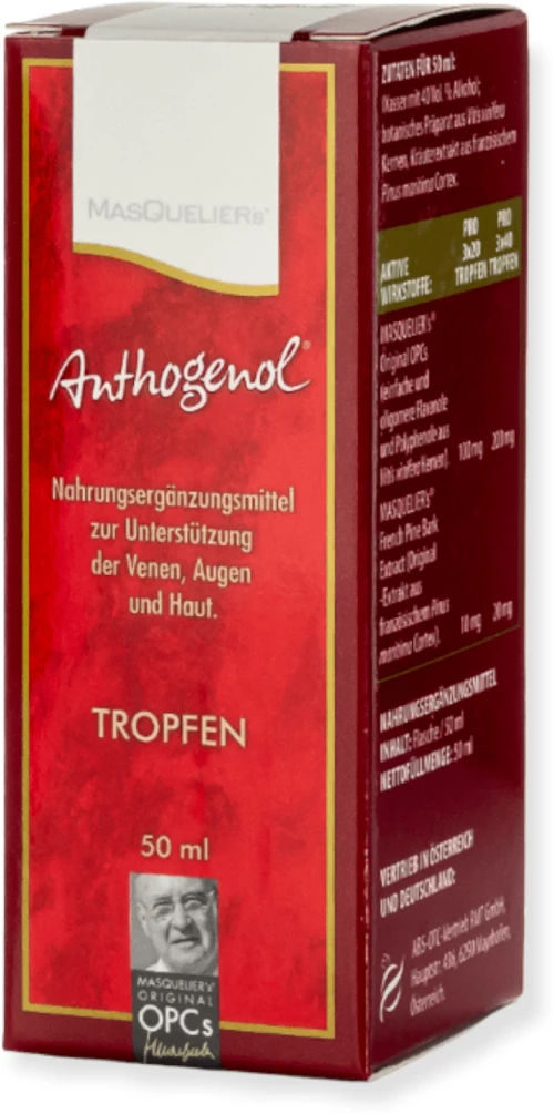 Συμπλήρωμα Διατροφής Masqueliers Anthogenol OPC σε Σταγόνες 50ml