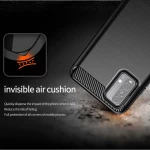 Techsuit Husa pentru Xiaomi Redmi 9T / Redmi 9 Power - Techsuit Carbon Silicone - Black 5949419044449