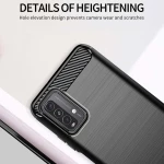 Techsuit Husa pentru Xiaomi Redmi 9T / Redmi 9 Power - Techsuit Carbon Silicone - Black 5949419044449