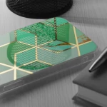 Techsuit Husa pentru Xiaomi 12 / 12X - Techsuit Marble Series - Green Hex 5949419022218