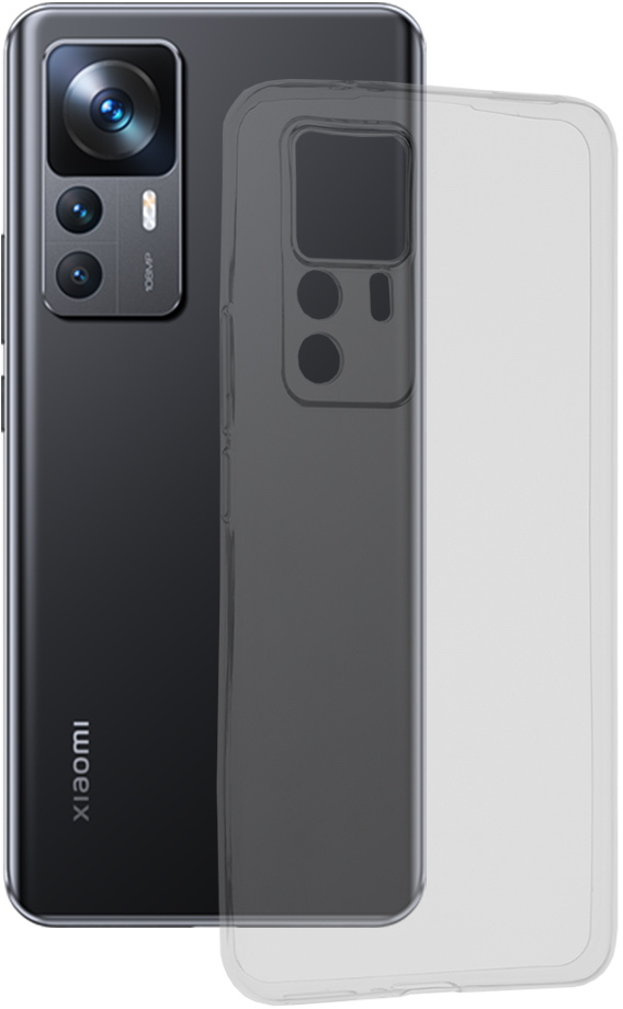 Techsuit Husa pentru Xiaomi 12T / 12T Pro - Techsuit Clear Silicone - Transparenta 5949419015753