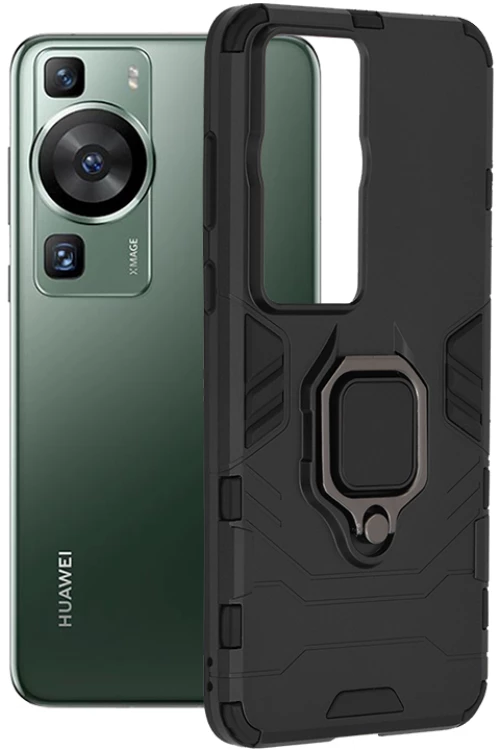 Techsuit Husa pentru Huawei P60 - Techsuit Silicone Shield - Black 5949419006379