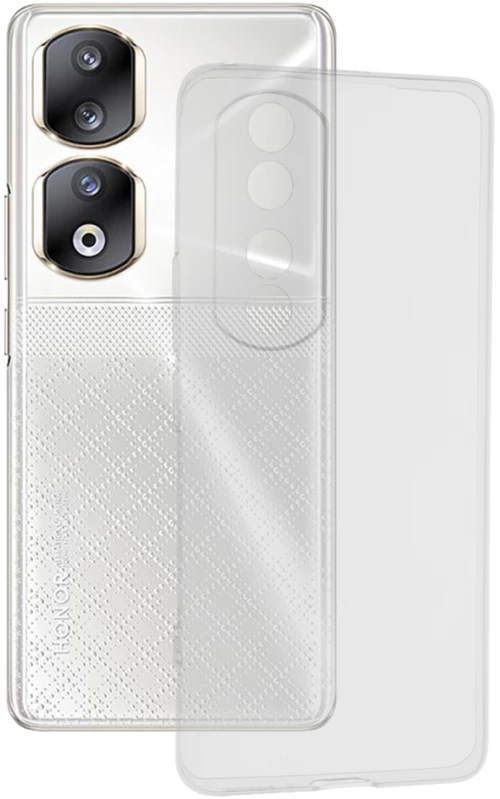 Techsuit Husa pentru Honor 90 Pro - Techsuit Clear Silicone - Transparent 5949419063853