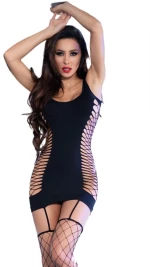Chilirose Minidress Black