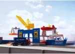 Φορτηγό Πλοίο & Γερανός Λιμανιού Märklin my World 3+ (72223)