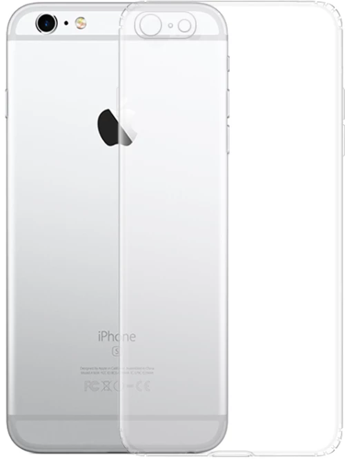Θήκη σιλικόνης No brand, για το Apple iPhone 6 Plus, Διαφανής - 51607
