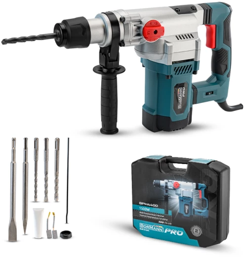 Bormann pro Bph4400 Σκαπτικο Περιστροφικο Πιστολετο sds-Plus 1500w 043195 έως 12 Άτοκες Δόσεις