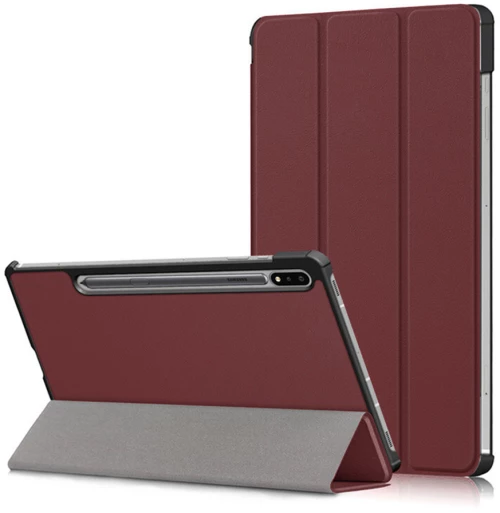 Techsuit Husa pentru Samsung Galaxy Tab S7 / S8 - Techsuit FoldPro - Burgundy 5949419027596