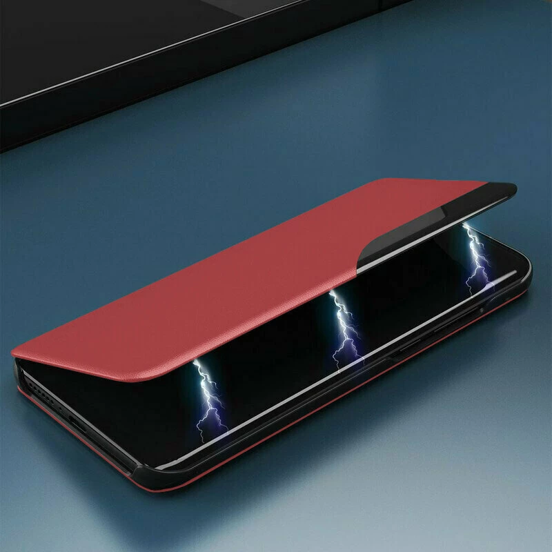 Techsuit Husa pentru Huawei P30 Lite / P30 Lite New Edition - Techsuit eFold Series - Red 5949419046382