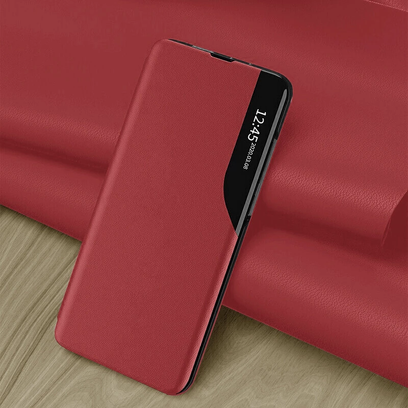 Techsuit Husa pentru Huawei P30 Lite / P30 Lite New Edition - Techsuit eFold Series - Red 5949419046382