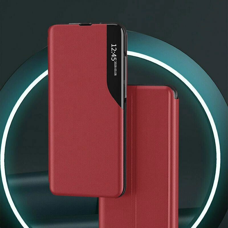 Techsuit Husa pentru Huawei P30 Lite / P30 Lite New Edition - Techsuit eFold Series - Red 5949419046382
