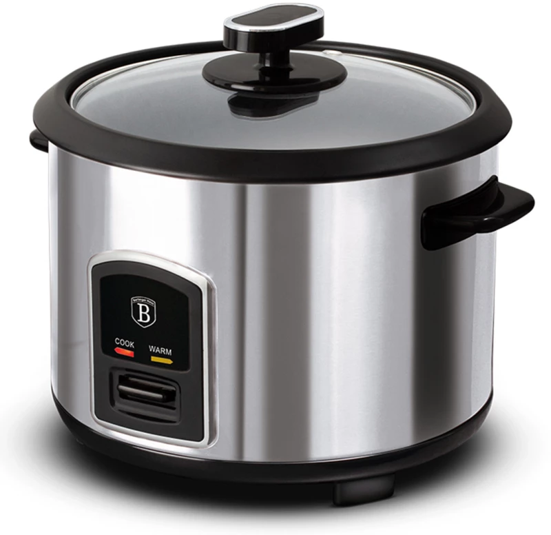 Berlinger Haus Berlinger Haus Βραστήρας Ρυζιού 700w 1.8lit Black Silver Collection BH-9273