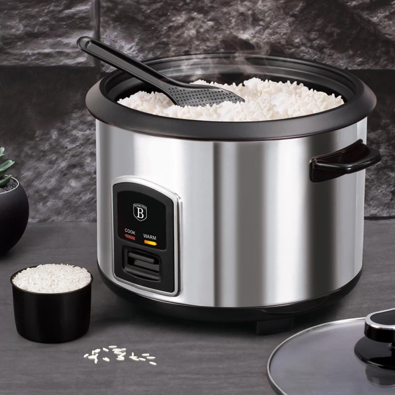 Berlinger Haus Berlinger Haus Βραστήρας Ρυζιού 700w 1.8lit Black Silver Collection BH-9273