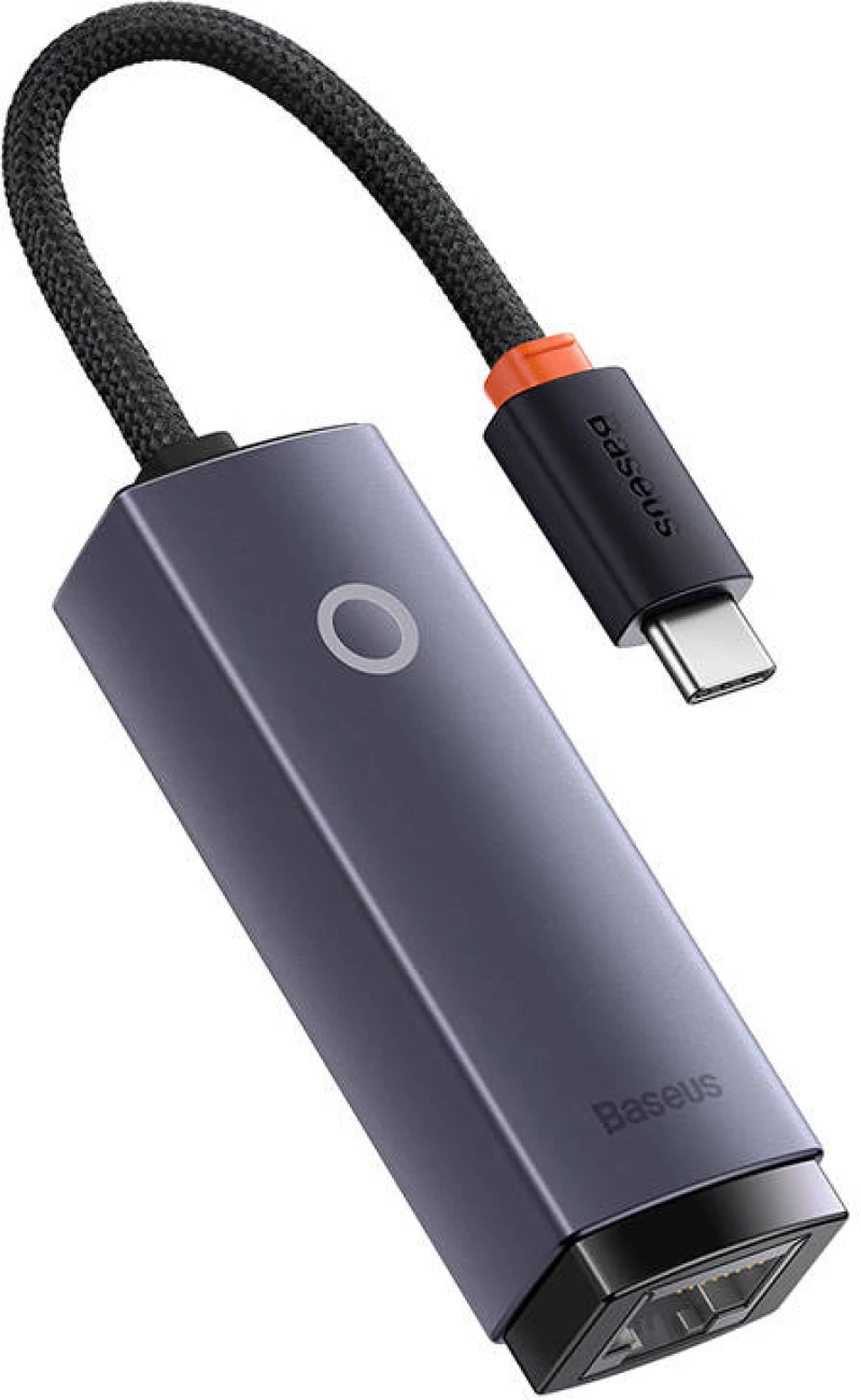 Baseus Network adapter Baseus Lite Series USB-C to RJ45 (grey) 033091