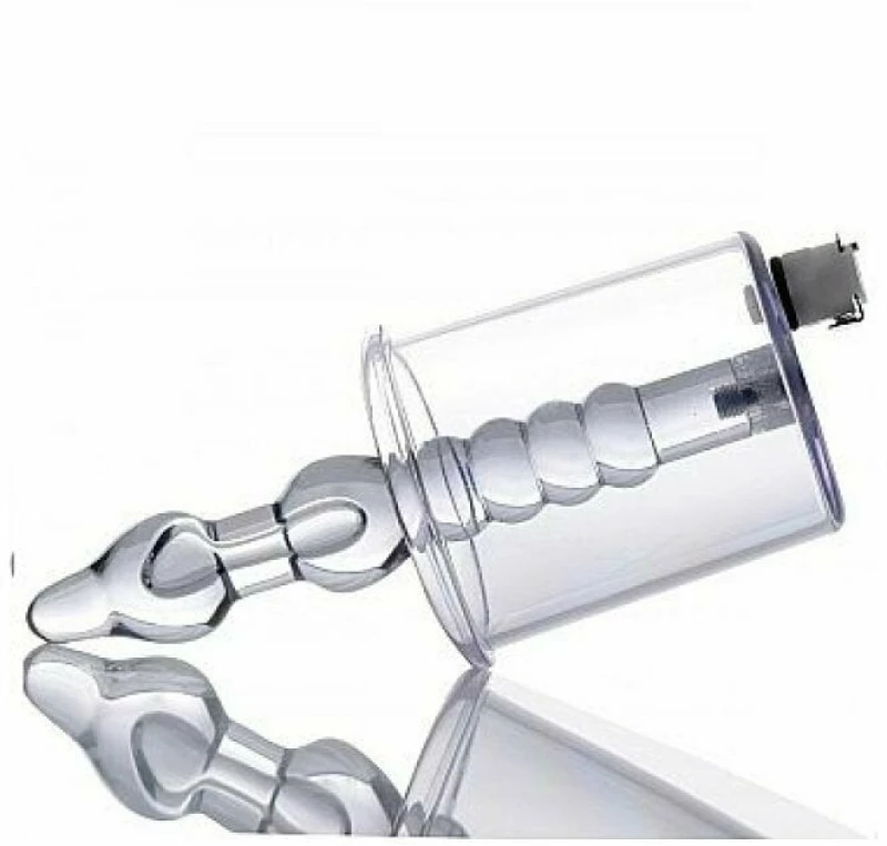 Πρωκτικές μπίλιες Rosebud Vacuum with Beaded Rod -Tom of Finland