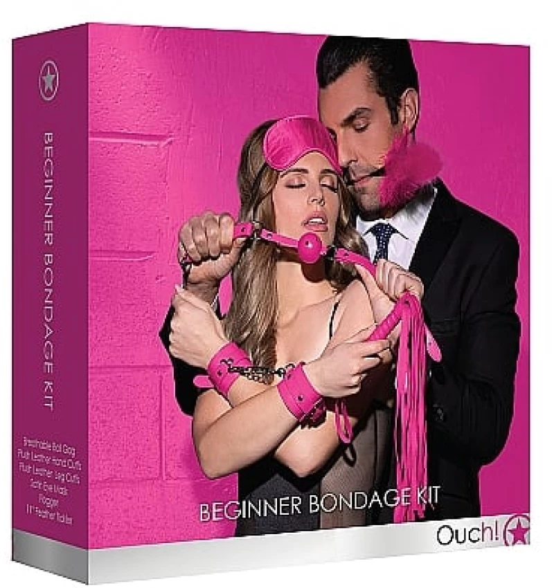 Beginners Bondage Kit - Pink - Ouch