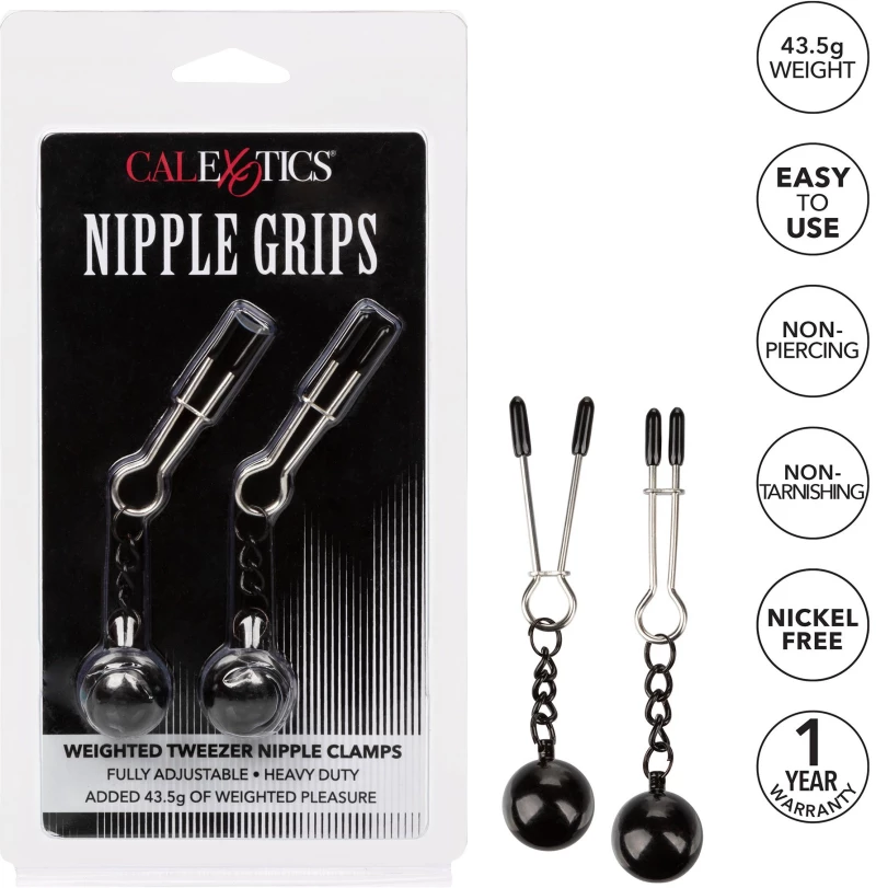 Weighted Tweezer NippleClamps