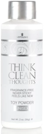 Sensuva - Think Clean Thoughts Anti Bacterial Toy Powder 56 Gram