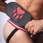 PUPPY PAW LEATHER PADDLE