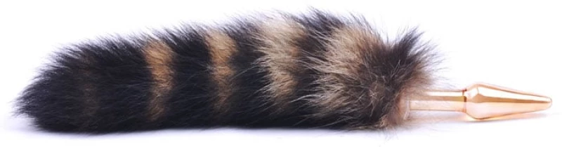 Glass Buttplug Fox Tail Small