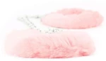 Pink Fluffy Leg Cuffs