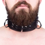 Δερμάτινο Κολάρο Ultra Black