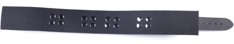 Δερμάτινο Κολάρο Ultra Black