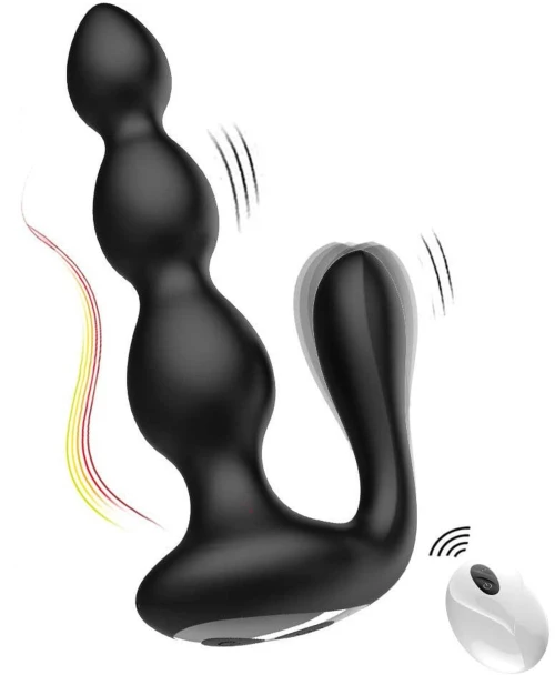 Remote Silicone Anal Beads