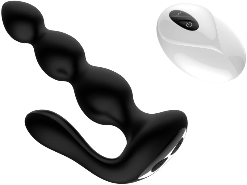 Remote Silicone Anal Beads
