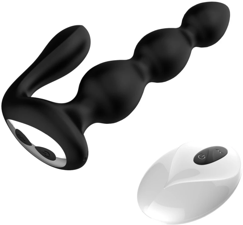 Remote Silicone Anal Beads
