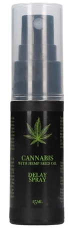 Επιβραδυντικό Ερωτικό Λάδι Cannabis με Hemp Seed Oil 15 ml - Delay Spray