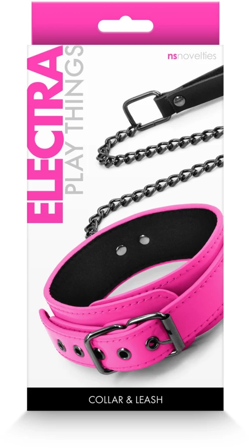 Electra Collar + Leash Pink
