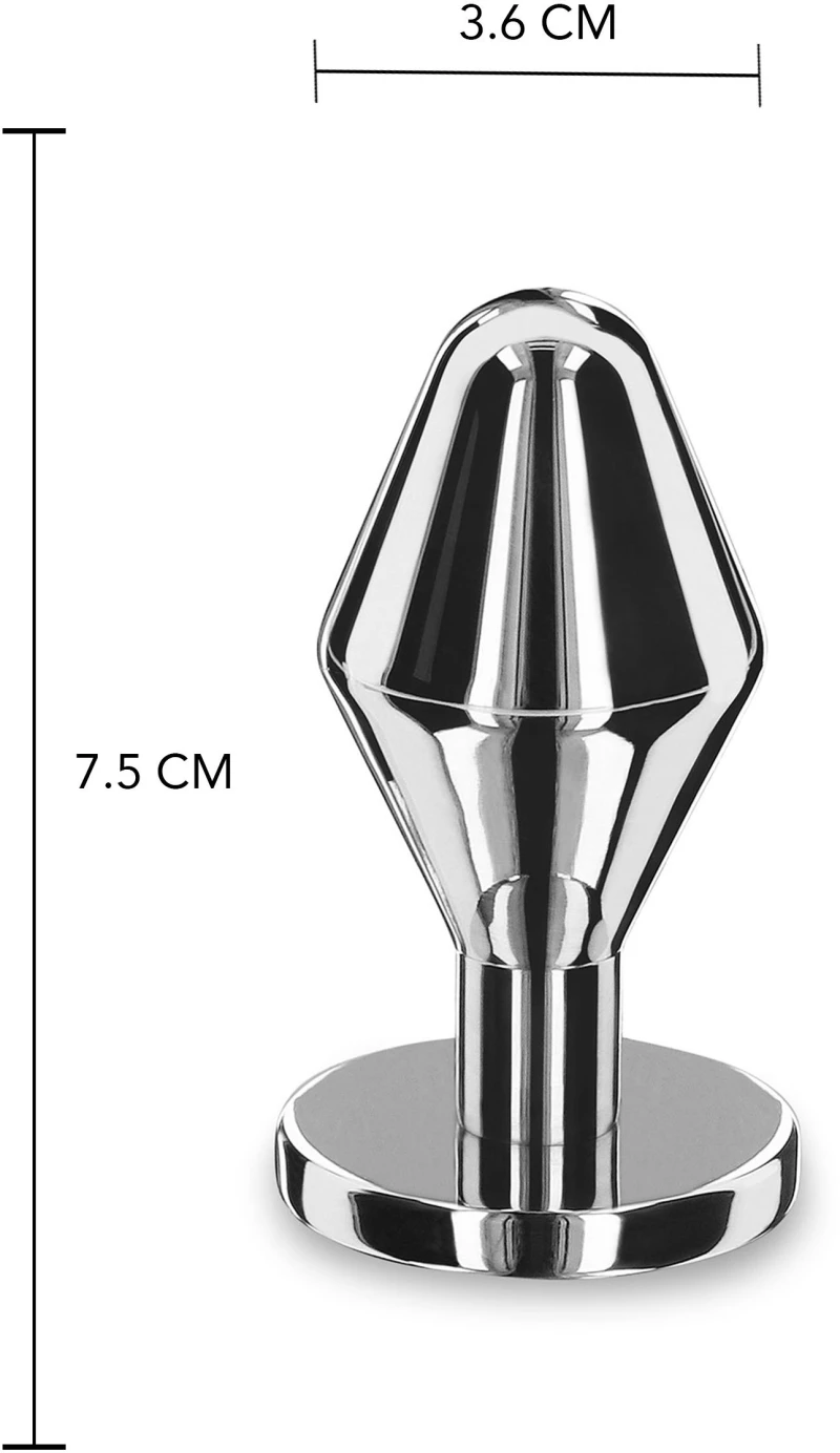 Massive Steel Butt Plug - M Ατσάλινη Πρωκτική Σφήνα