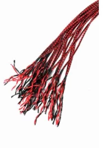 Whip with 18 Leather Strips - Κόκκινο Μαστίγιο