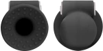 Ouch! Vibrating Nipple Suckers  - Black