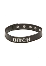 X-Play "bitch" collar - Black