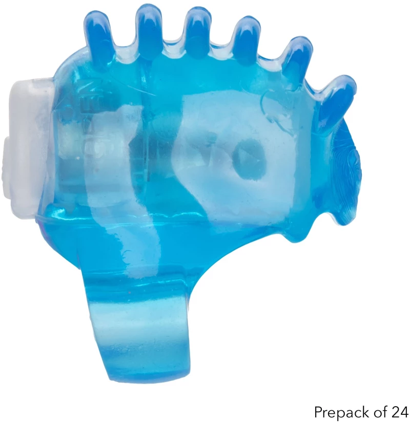 Calexotics - Vibrating Finger Teaser Blue