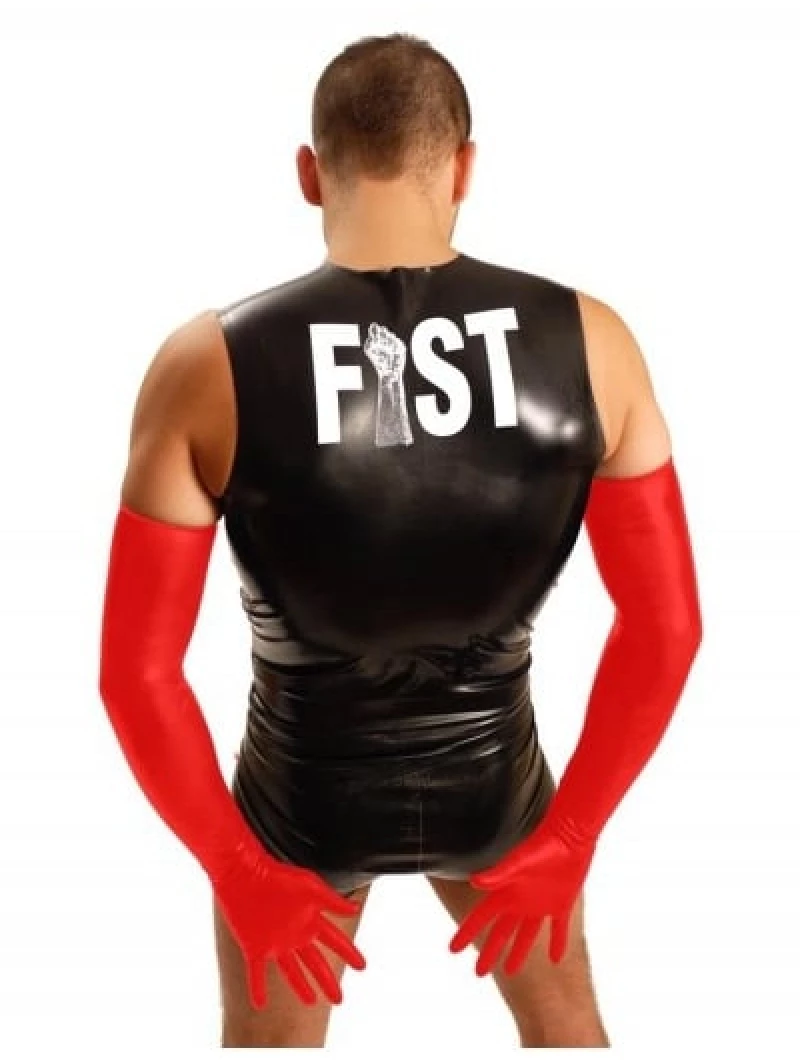Fist Shoulder Gloves Red