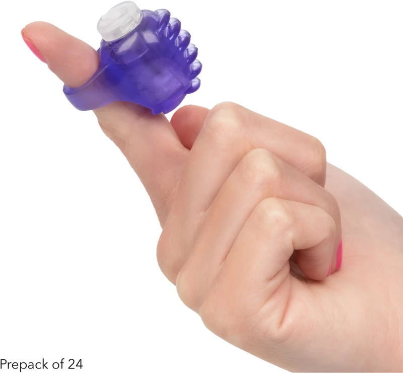 Calexotics - Vibrating Finger Teaser Purple