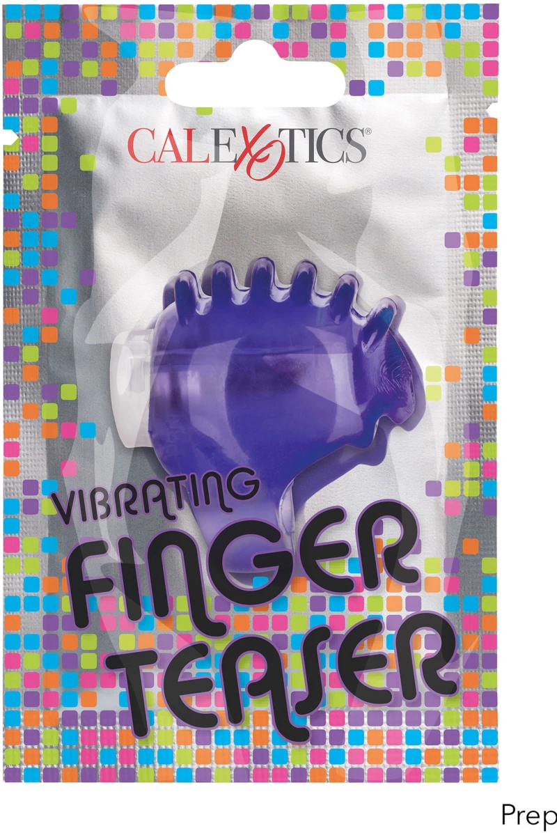 Calexotics - Vibrating Finger Teaser Purple
