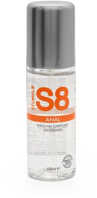 S8 WB Anal Lube 125ml