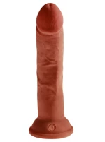 8" Triple Density Cock - Brown